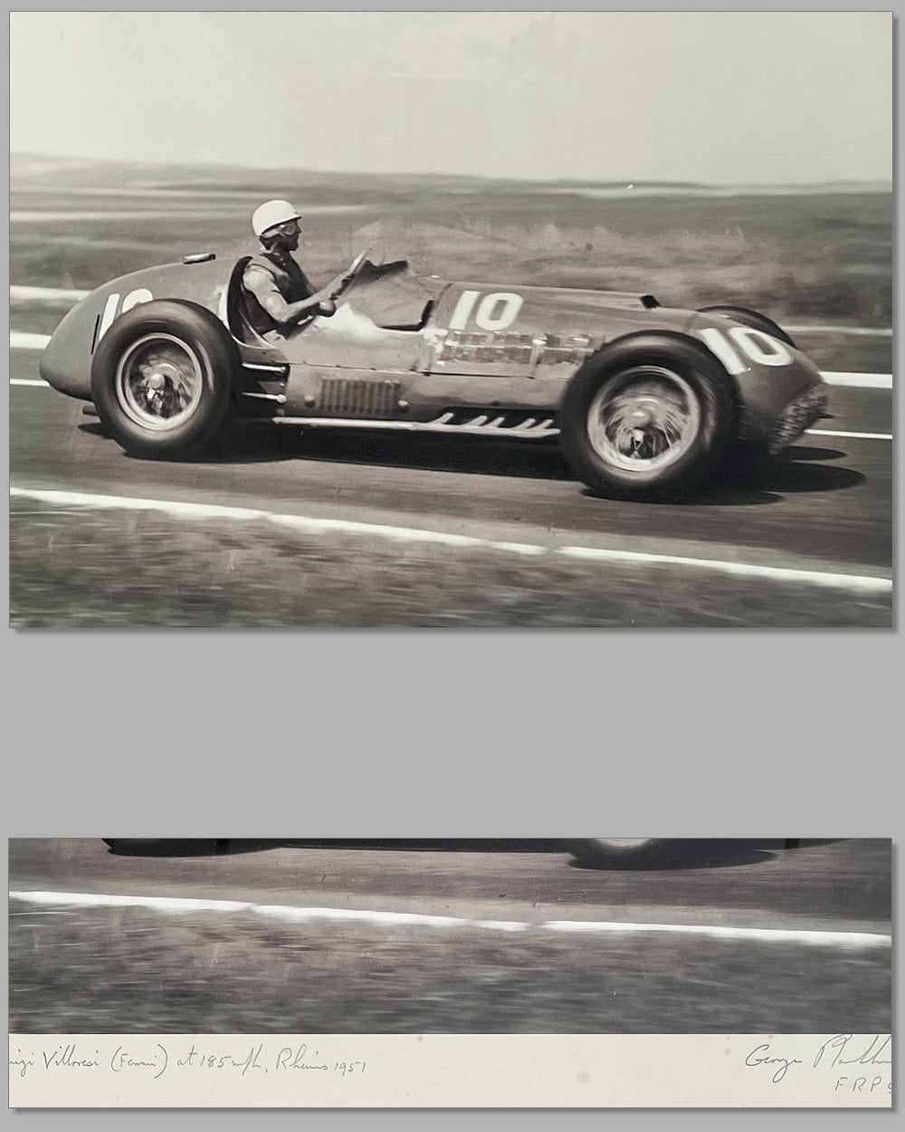 Luigi Villoresi b&amp;w photograph by George Monkhouse 2