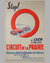 1954 Circuit de la Prairie original event poster