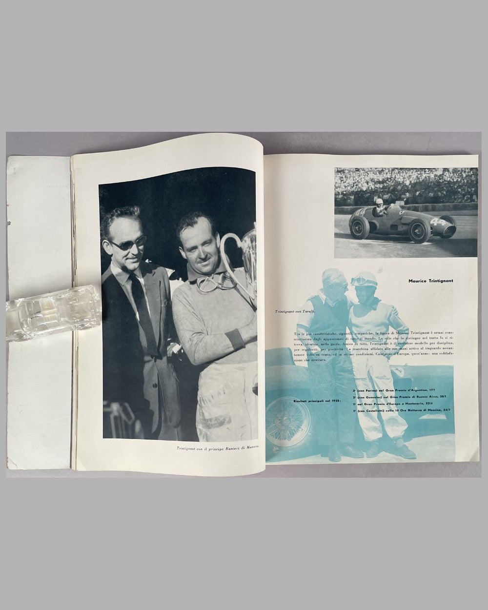 1955 Ferrari Yearbook, published by the factory, cover design by Antonio de Giusti 3