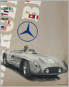 1955 Grand Prix of Sweden original Mercedes-Benz poster 3