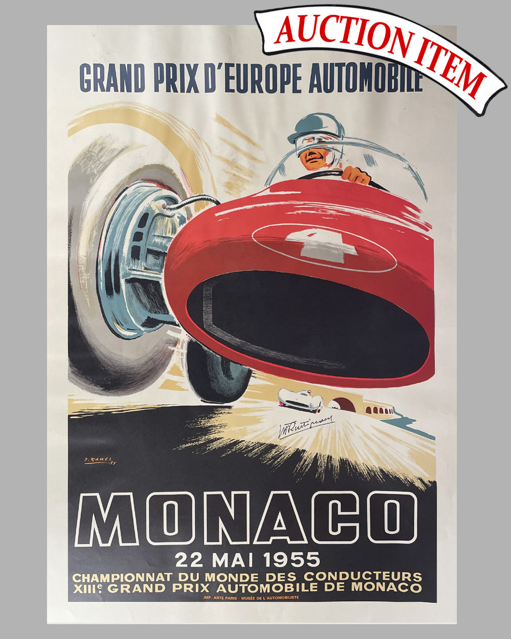 Iconic Racing Poster Vintage auto racing posters 1940 to 1969 - l'art et l'automobile
