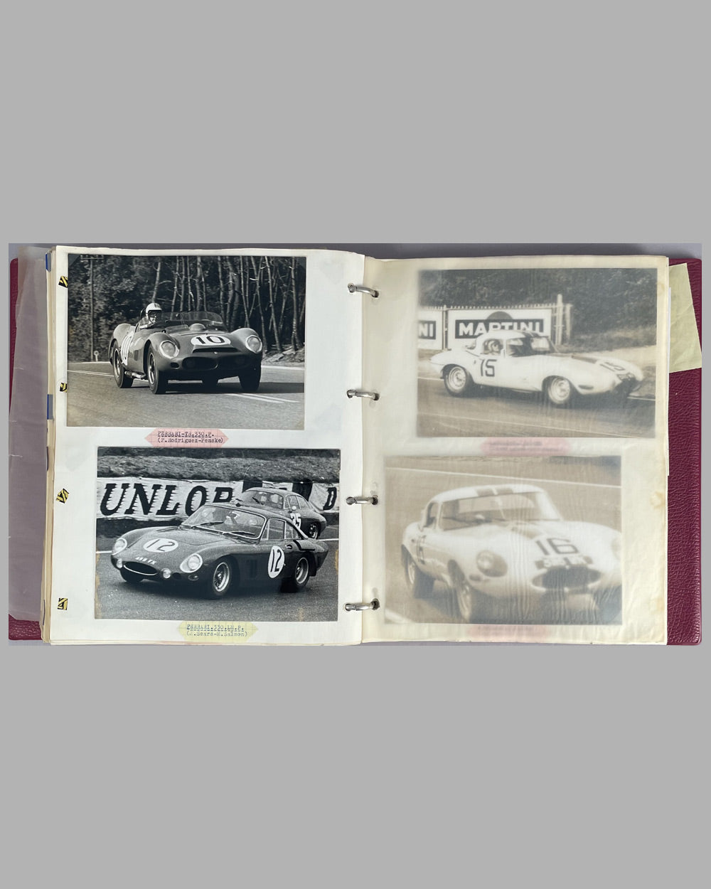 24 hours of Le Mans photo album for 1956 to 1965