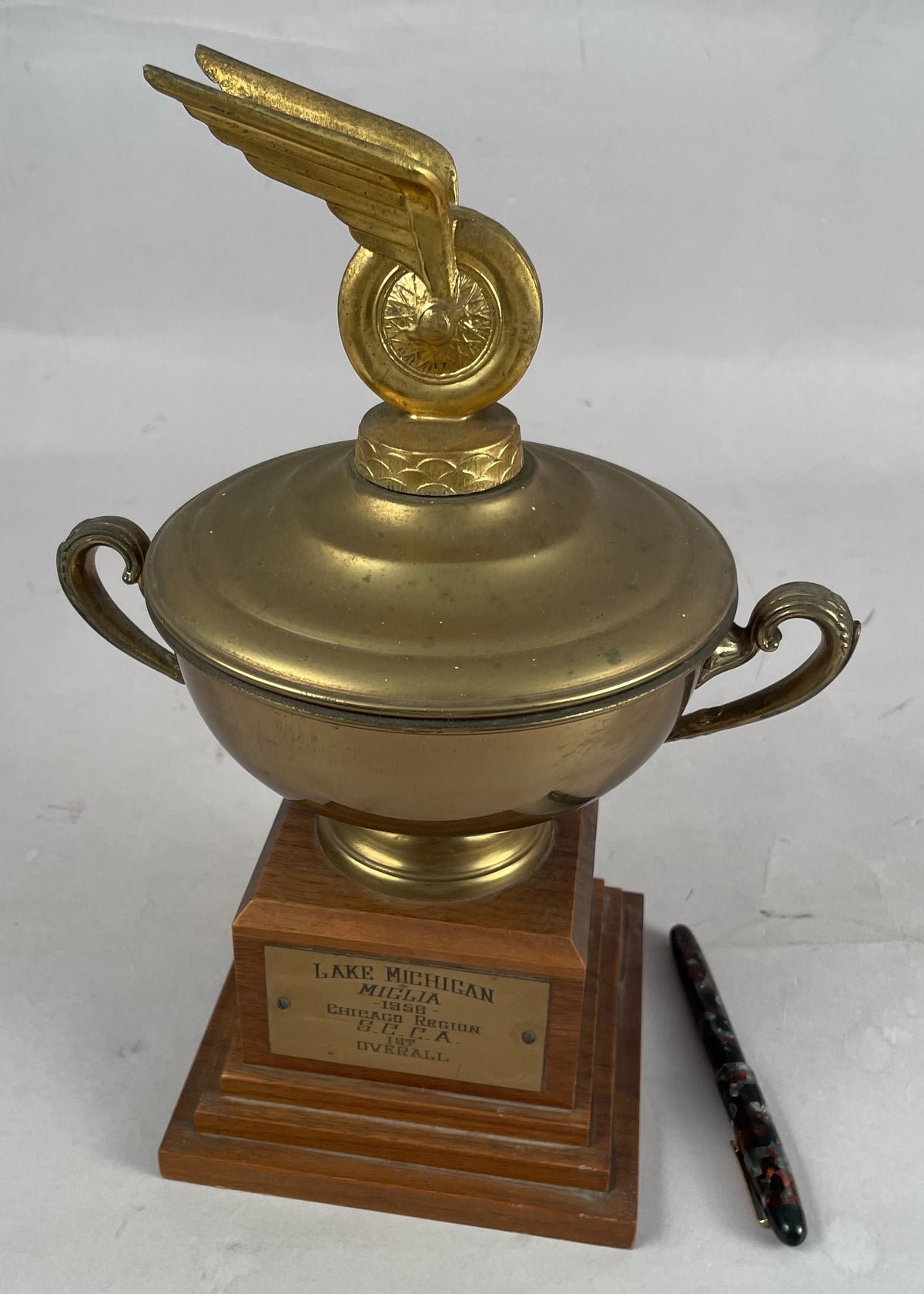Lake Michigan Miglia 1958 1st place overall trophy