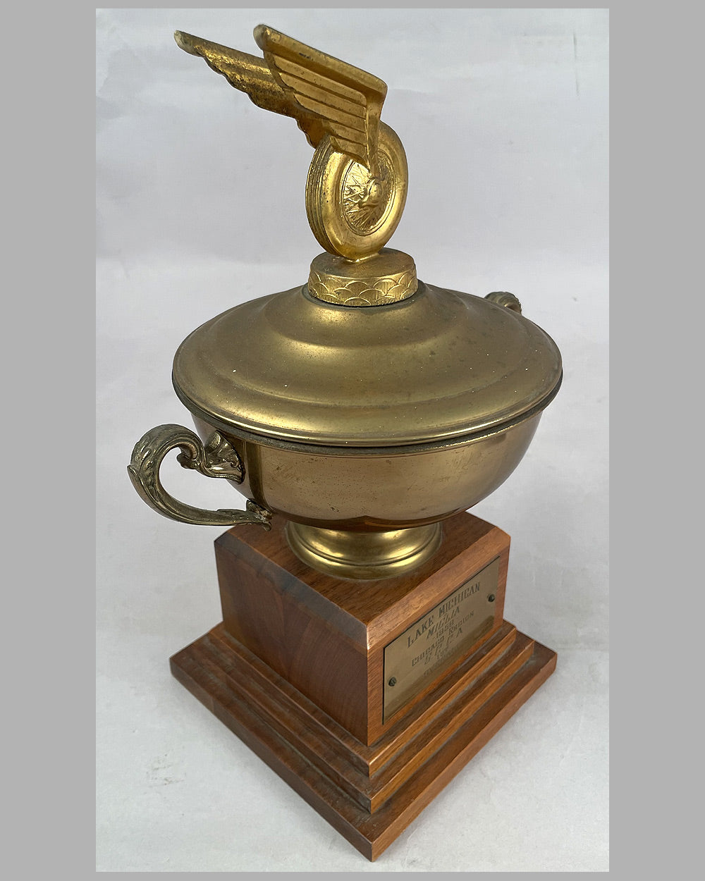 Lake Michigan Miglia 1958 1st place overall trophy 3