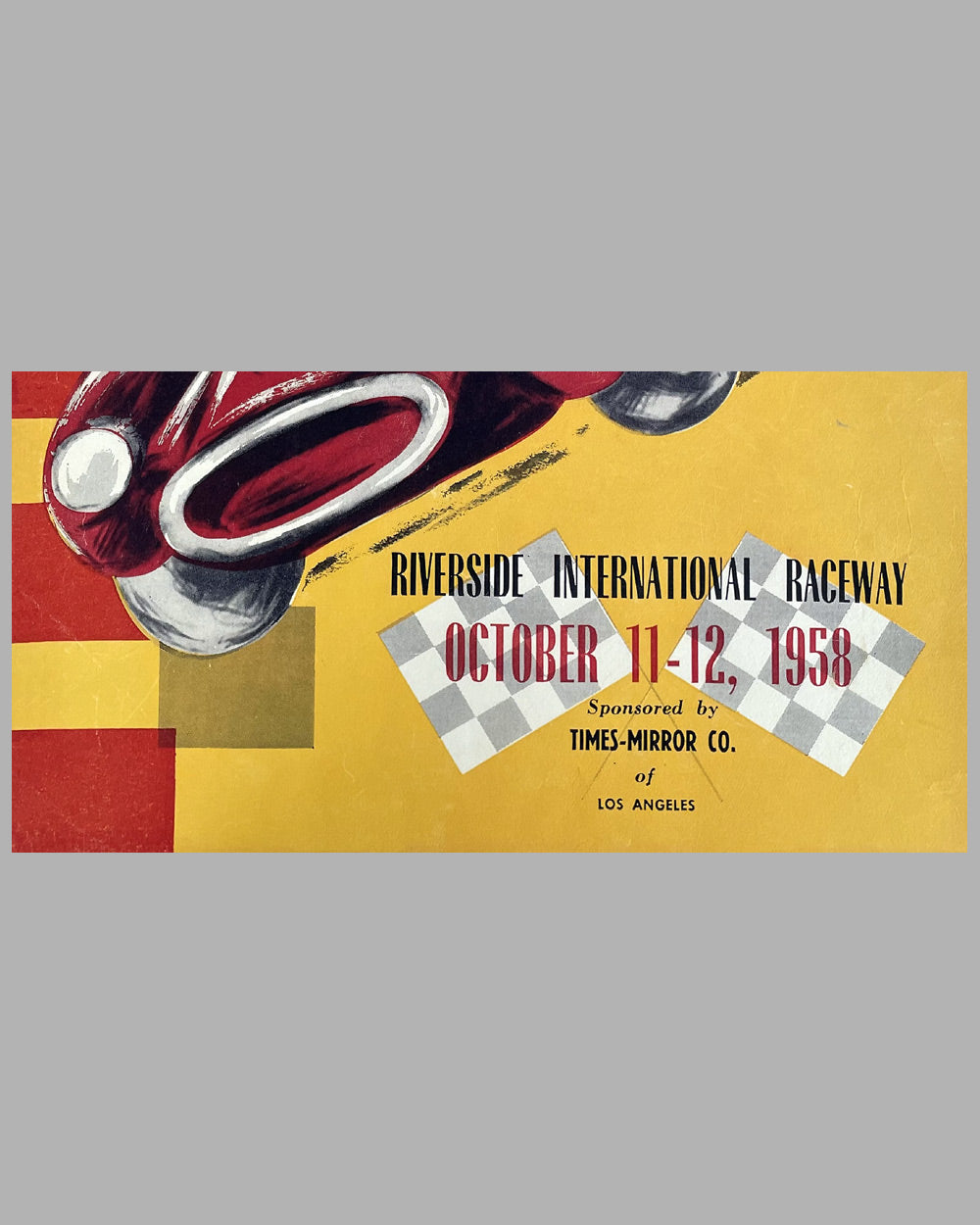 1958 Grand Prix of Riverside for Sports Racing Cars poster 3