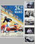 1959 - 24 Hours of Le Mans official ACO reproduction poster, autographed by the winners Shelby & Salvadori 2