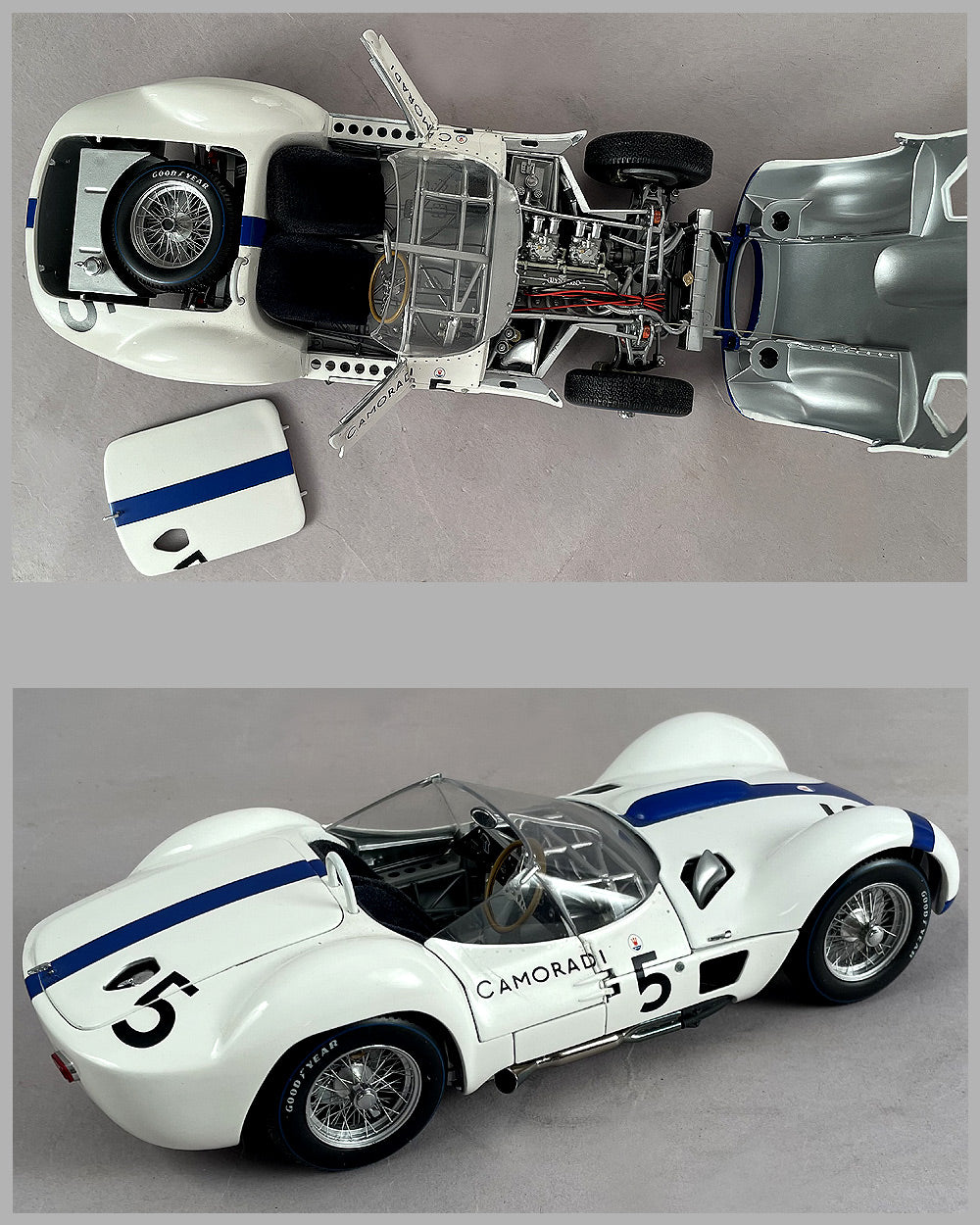 1960 Maserati Tipo 61 model by Minichamps 4
