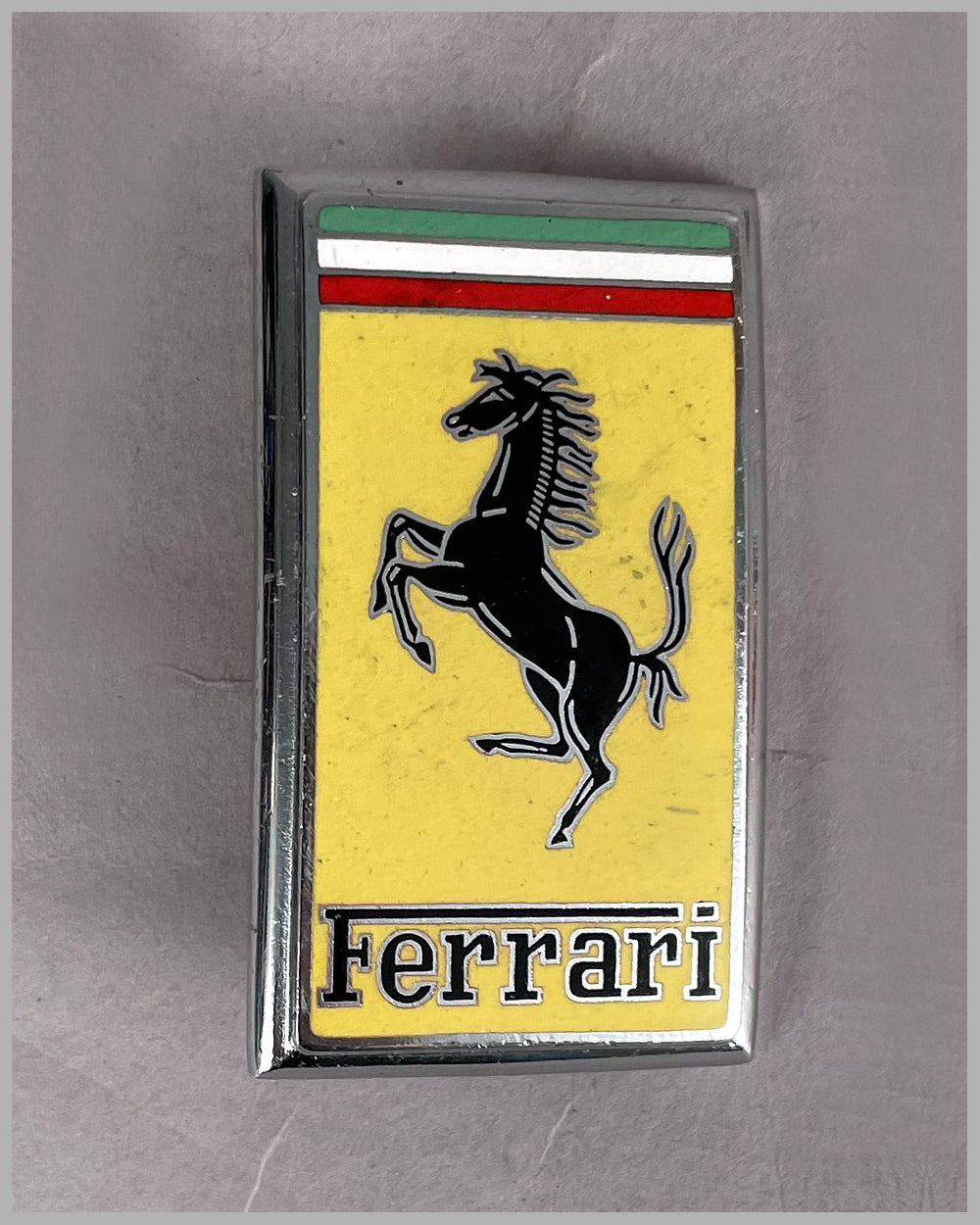 Original Ferrari factory emblem / badge by OMEA Milano