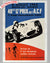 48th Grand Prix of France original poster, 1962 at Rouen-les Essarts track
