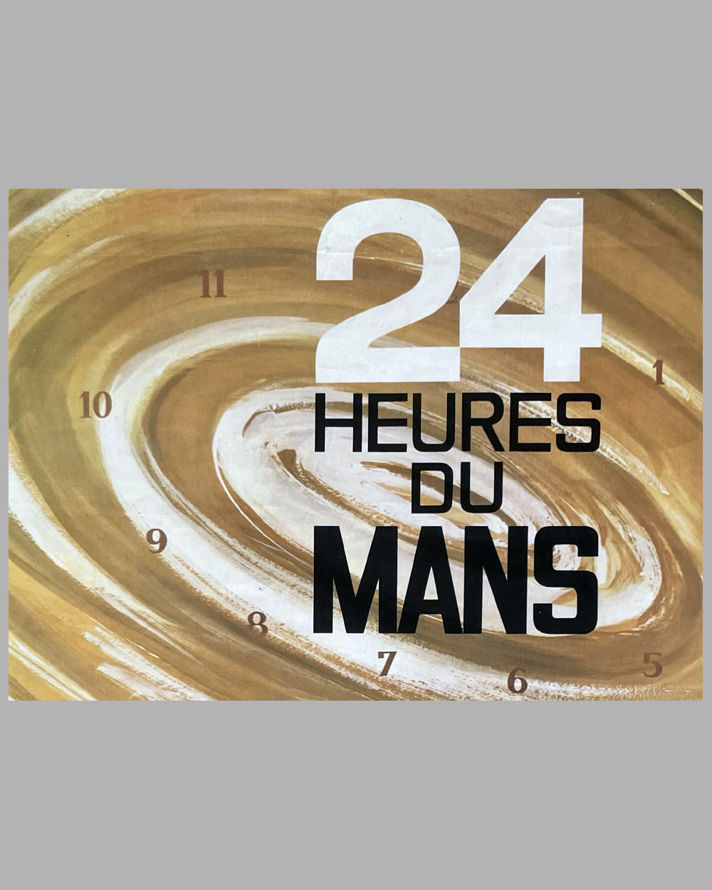 24 Hours of Le Mans 1963 poster by G. Leygnac 2