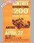 1963 International 200 - Aintree original event poster