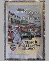 12 Hours of Sebring 1963 tapestry artwork by Zito