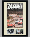 1964 – 24 Hours of Le Mans ACO poster, autographed by Carroll Shelby