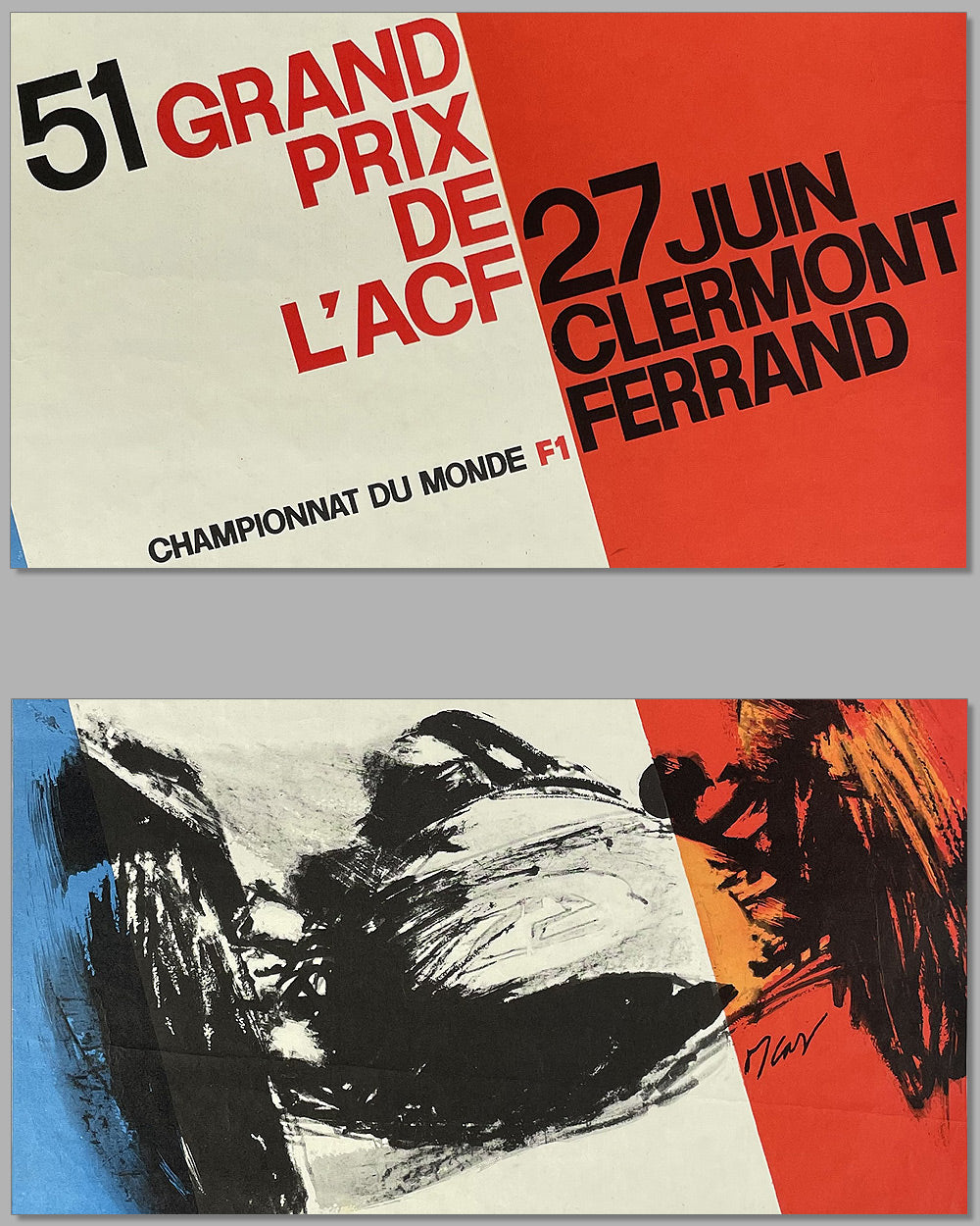 1965 Grand Prix de l’ACF original poster 2