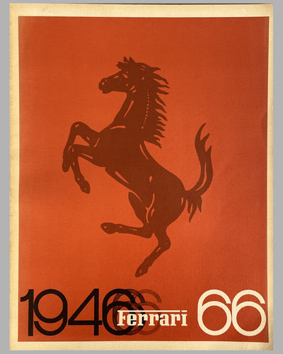 1966 Ferrari Yearbook factory publication