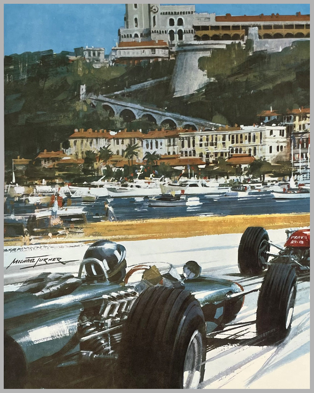 1966 Grand Prix of Monaco original poster 2