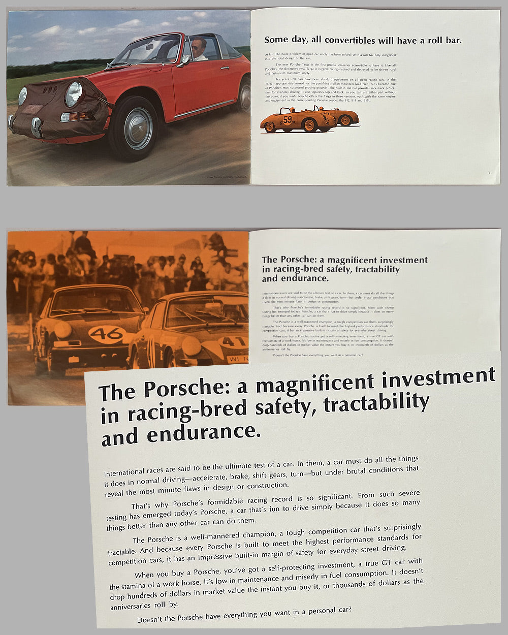 Porsche 911 - 912 sales brochure, 1967/1968 3