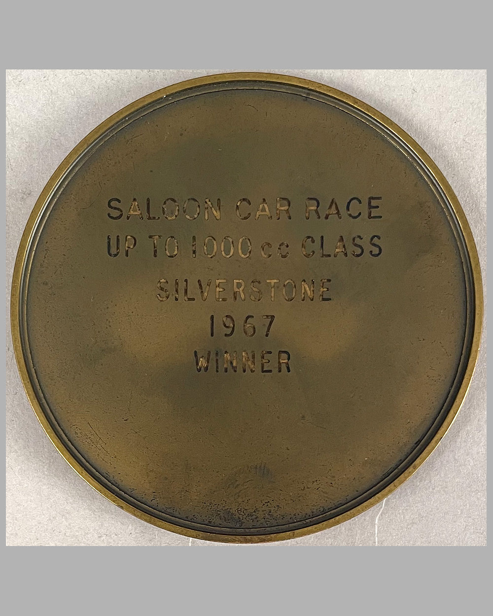 1967 Silverstone medallion 2