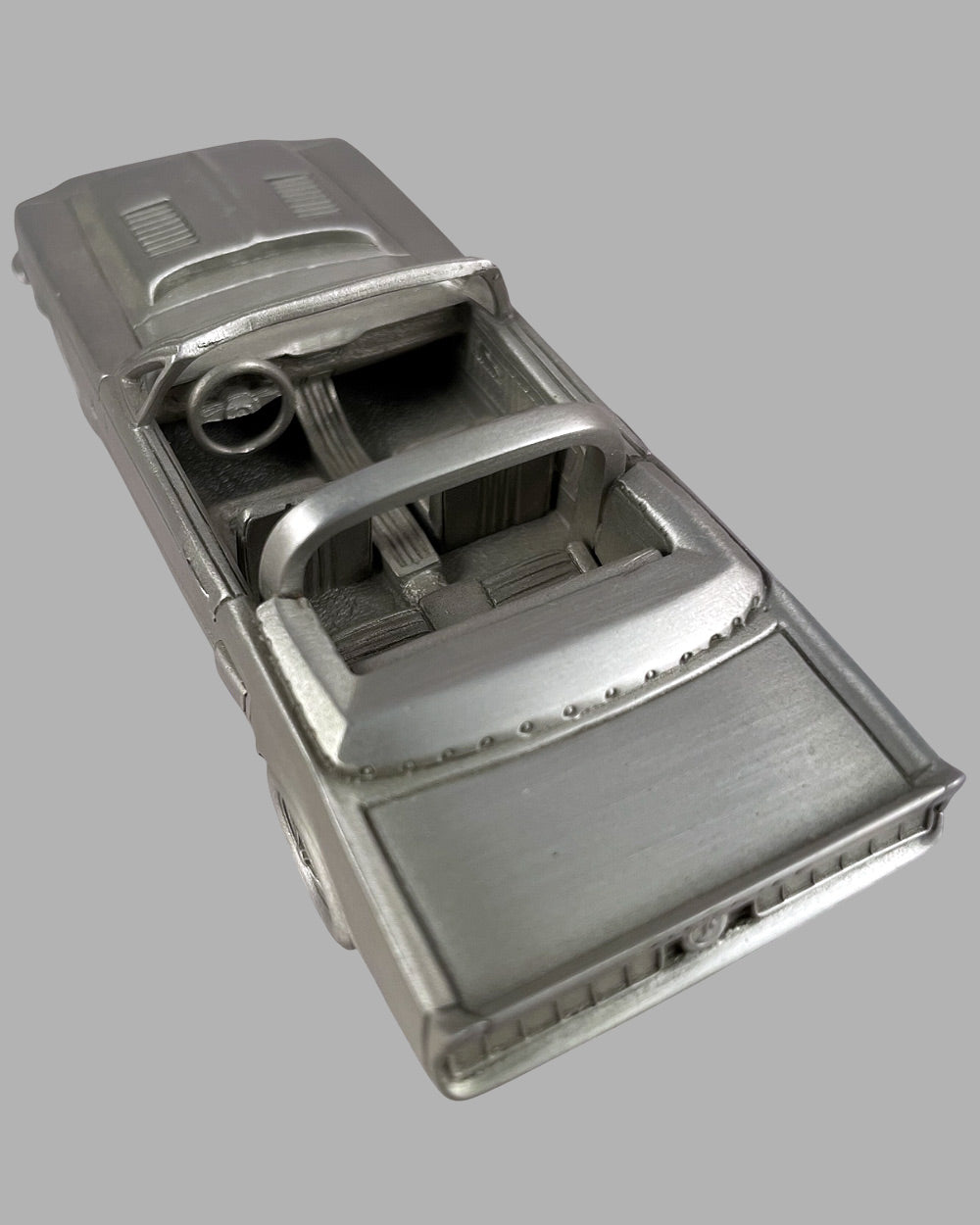 1968 Shelby Mustang GT 350 pewter model / sculpture by the Danbury Mint 3