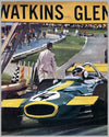 1970 Grand Prix of Watkins Glen original event poster by Michael Turner 2