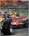 1970 Grand Prix of Watkins Glen original event poster by Michael Turner 3