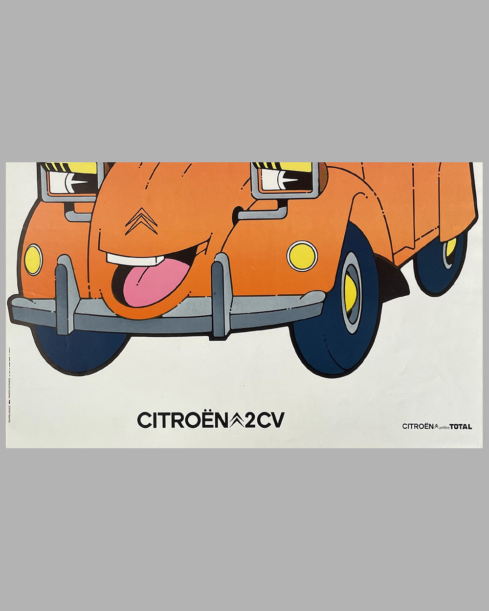 Citroën 2CV factory original poster, 1970’s 3