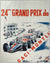 24th Grand Prix de Paris in Montlhery poster, 1971