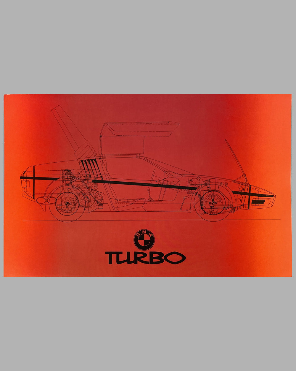 1972 BMW Turbo factory brochure