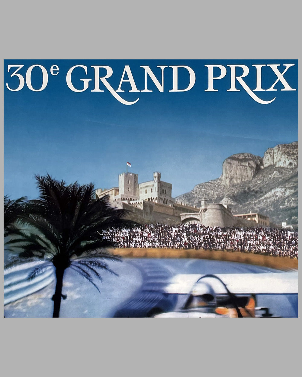 Monaco Grand Prix original poster, 1972 2