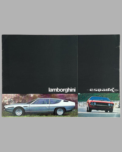 Lamborghini Espada factory sales brochure, 1973