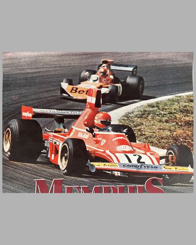 1974 Austrian Grand Prix at the Österreichring original race poster 2