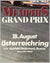 1974 Austrian Grand Prix at the Österreichring original race poster 3