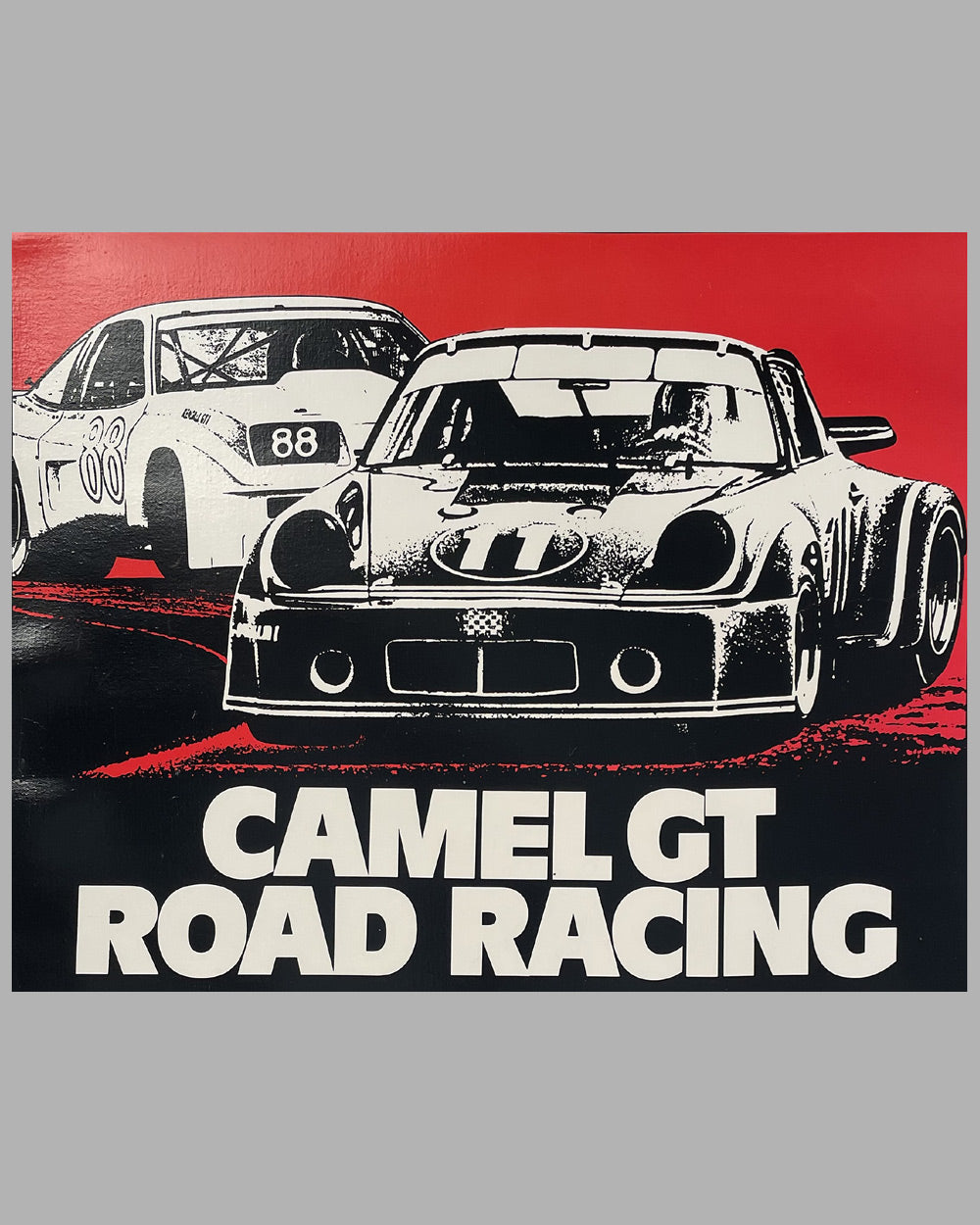 1975 12 Hours of Sebring original official poster 2