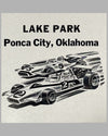 1975 Ponca City Grand Prix original advertising poster 2
