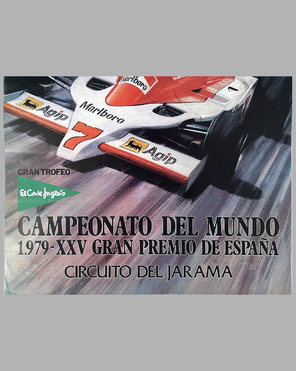 1979 Formula 1 Spanish Grand Prix at Jarama original poster by Michael Turner 3