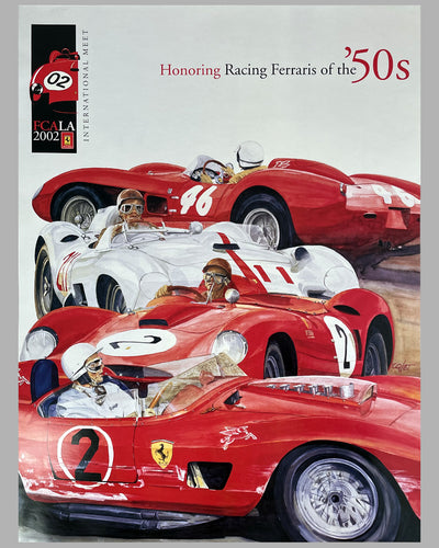 Collection of 8 Ferrari Club of America (FCA) national meet posters 8