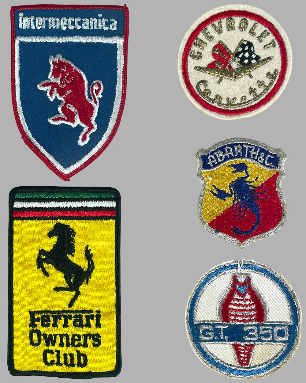 Collection of 8 automobile marques patches 2