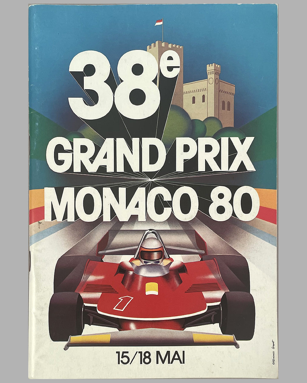 38th Grand Prix de Monaco program, 1980