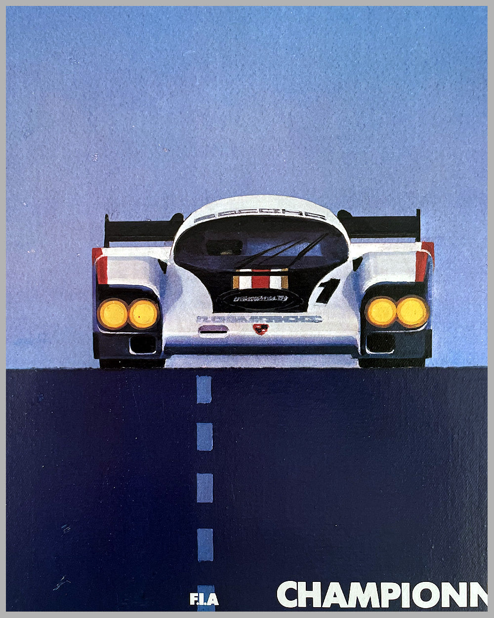 1983 24 heures du Mans original poster 2