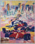 Dallas Grand Prix 1984 original race poster by LeRoy Neiman 2