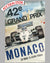 1984 Grand Prix of Monaco original poster