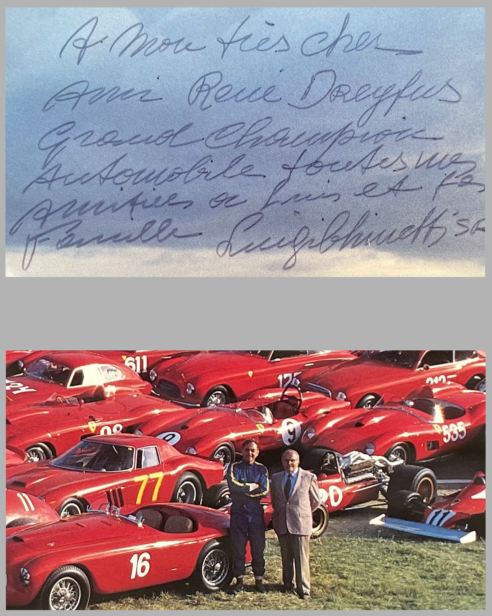 Ferraris featured marque at the Monterey Historic Races 1984 original Road & Track poster 3