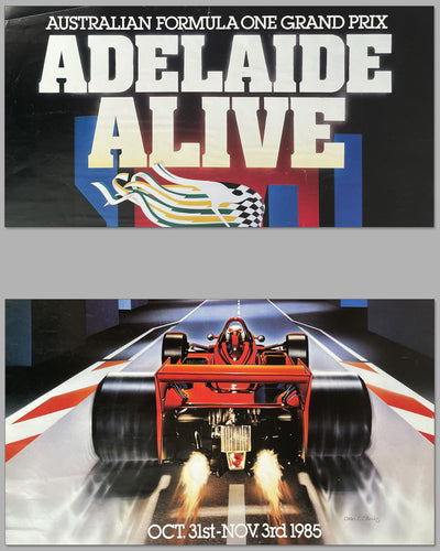 1985 Grand Prix of Australia original poster 2