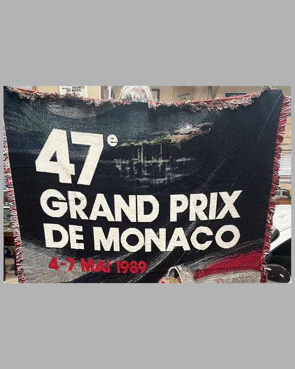 Grand Prix de Monaco ペーパーパック フランス語版 1989 Grand Prix de Monaco tapestry produced by Jacques Grelley - l