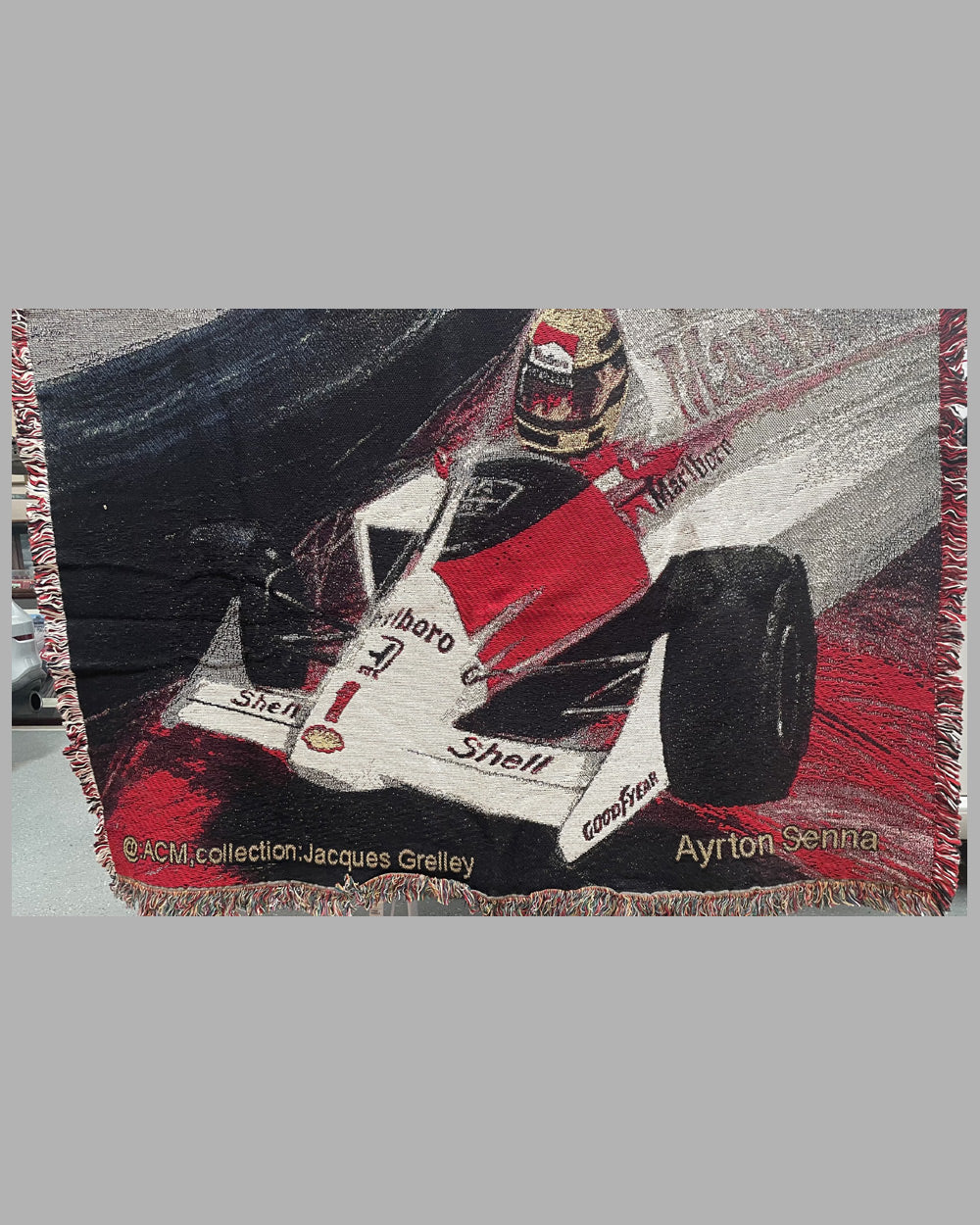 1989 Grand Prix de Monaco tapestry produced by Jacques Grelley 3