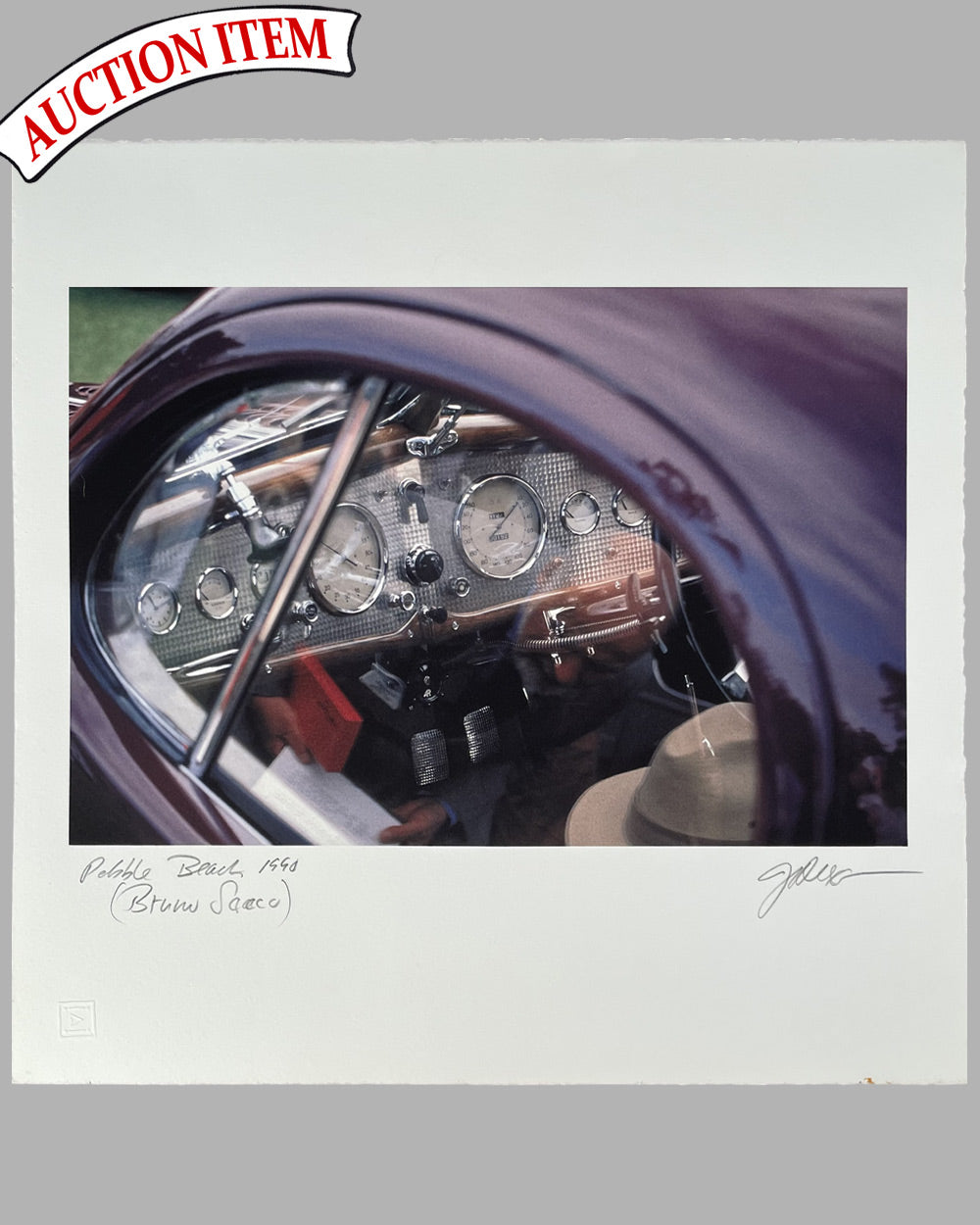 Reflective portrait of Bruno Sacco photograph by Jesse Alexander