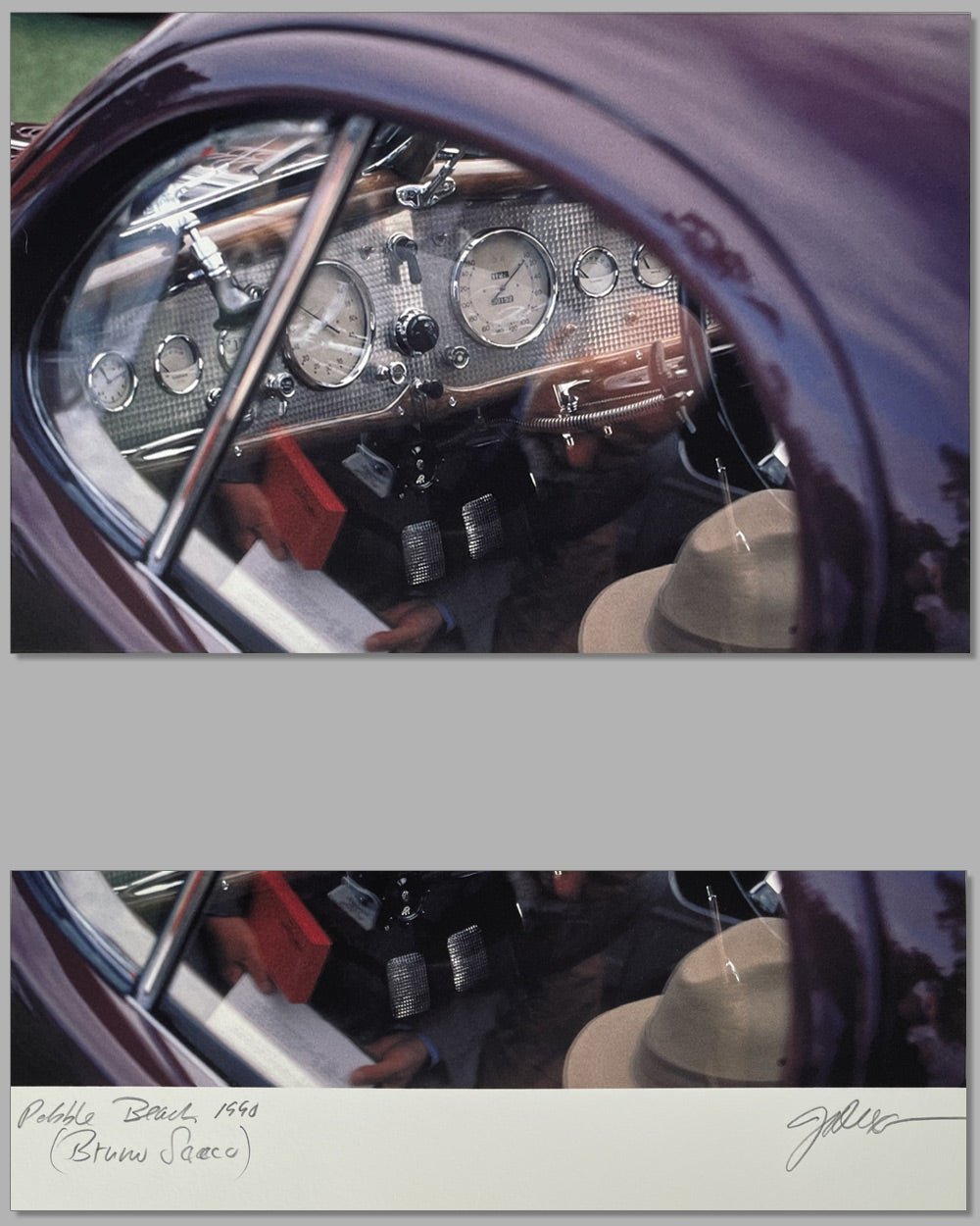 Reflective portrait of Bruno Sacco photograph by Jesse Alexander 2