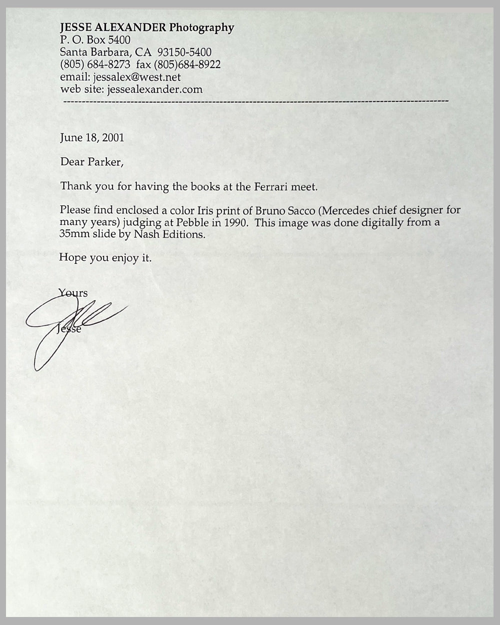 Reflective portrait of Bruno Sacco photograph by Jesse Alexander 3