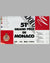 Grand Prix of Monaco 1993 official and original poster 3