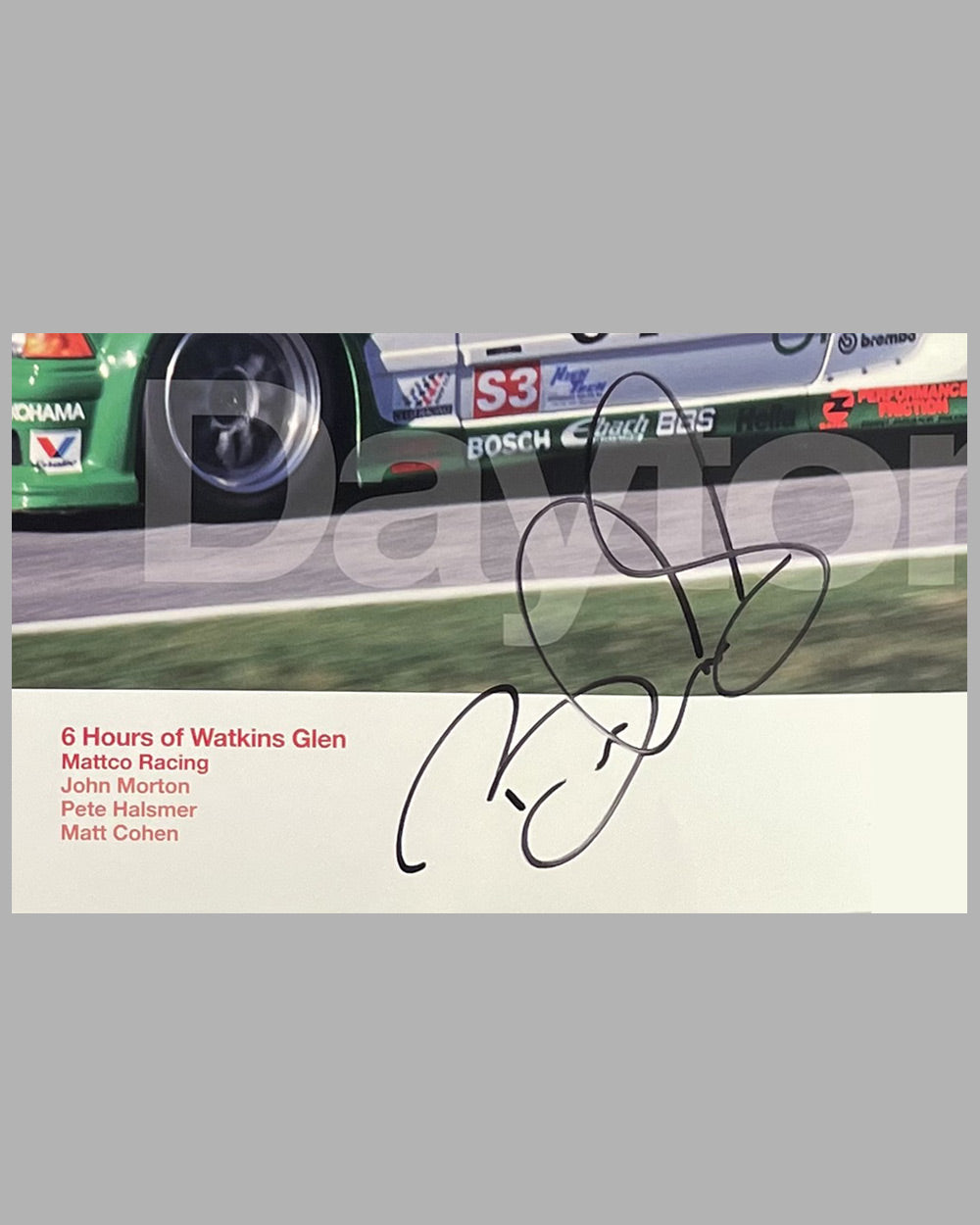 1997 BMW victory poster from the factory 3